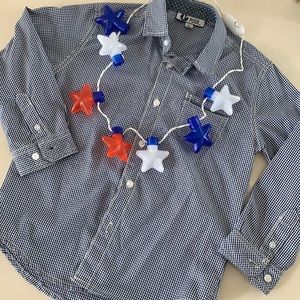 Gingham Toddler Shirt